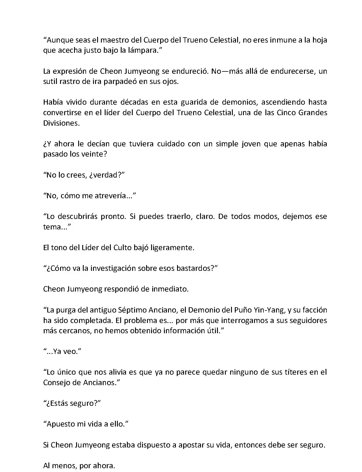 Mi Esposa es la Lider del Culto Demoniaco (Novela) - Capítulo 96 - Página 5 - LectorTMOo