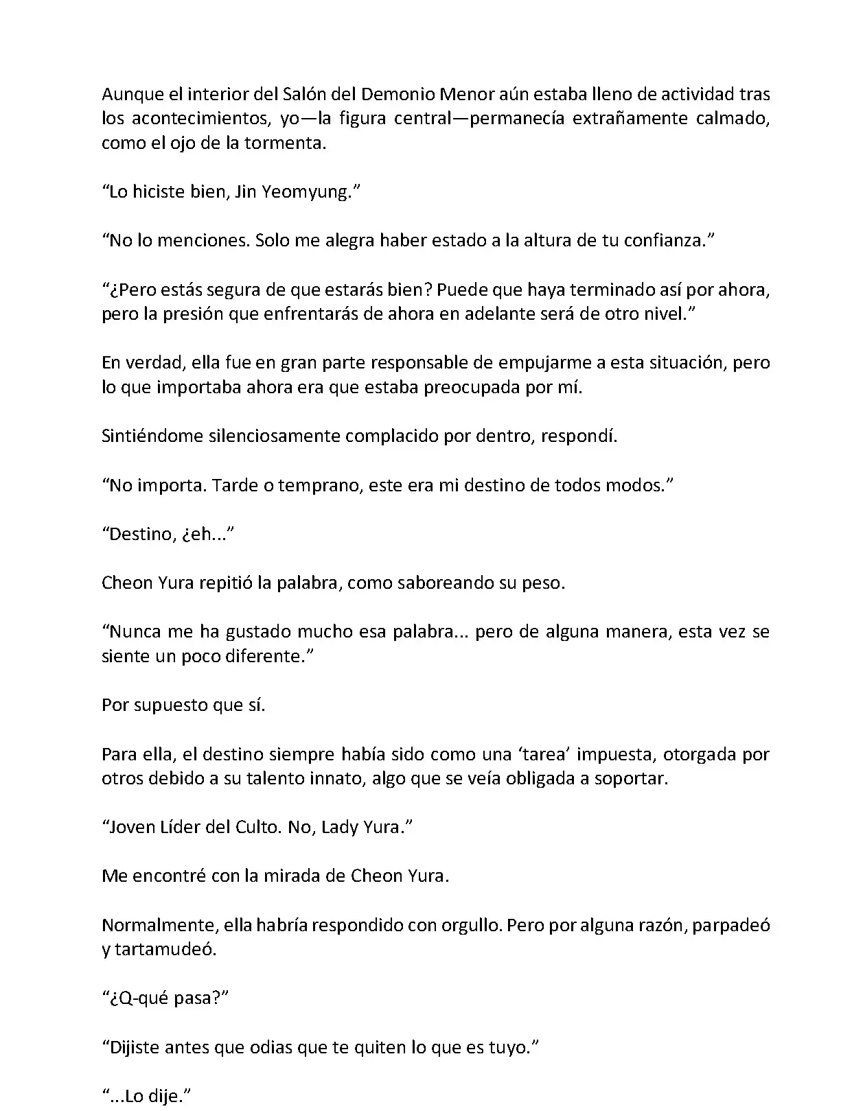 Mi Esposa es la Lider del Culto Demoniaco (Novela) - Capítulo 96 - Página 8 - LectorTMOo