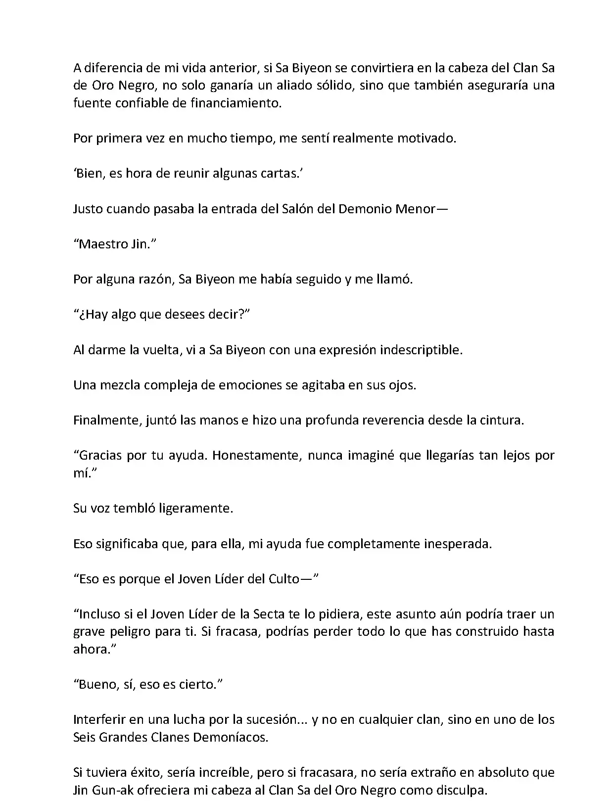 Mi Esposa es la Lider del Culto Demoniaco (Novela) - Capítulo 97 - Página 6 - LectorTMOo