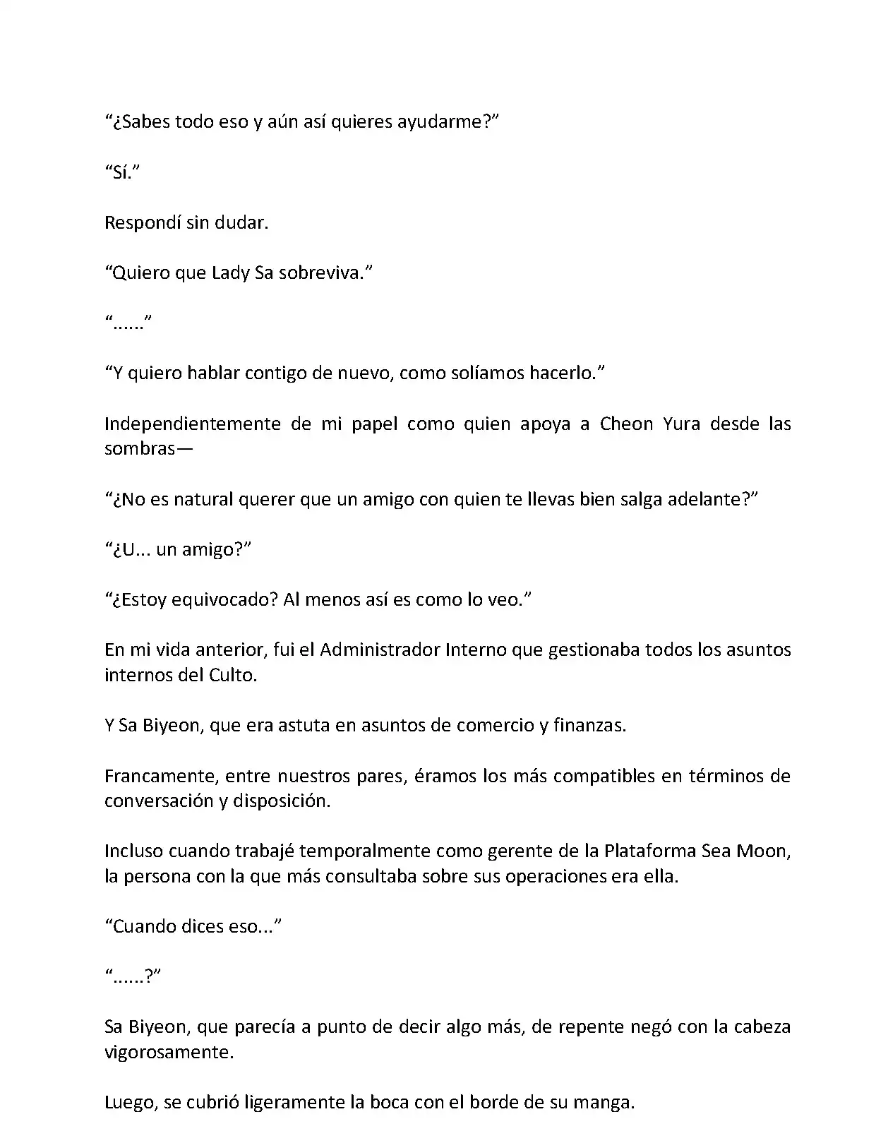 Mi Esposa es la Lider del Culto Demoniaco (Novela) - Capítulo 97 - Página 7 - LectorTMOo