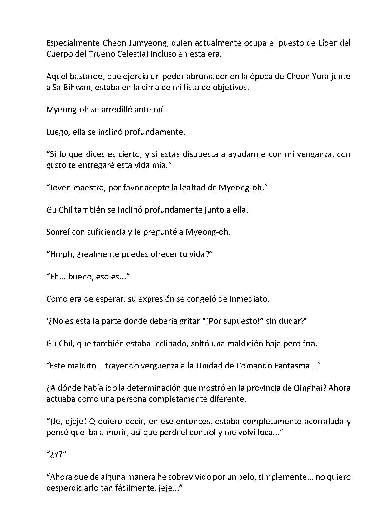 Mi Esposa es la Lider del Culto Demoniaco (Novela) - Capítulo 97 - Página 10 - LectorTMOo