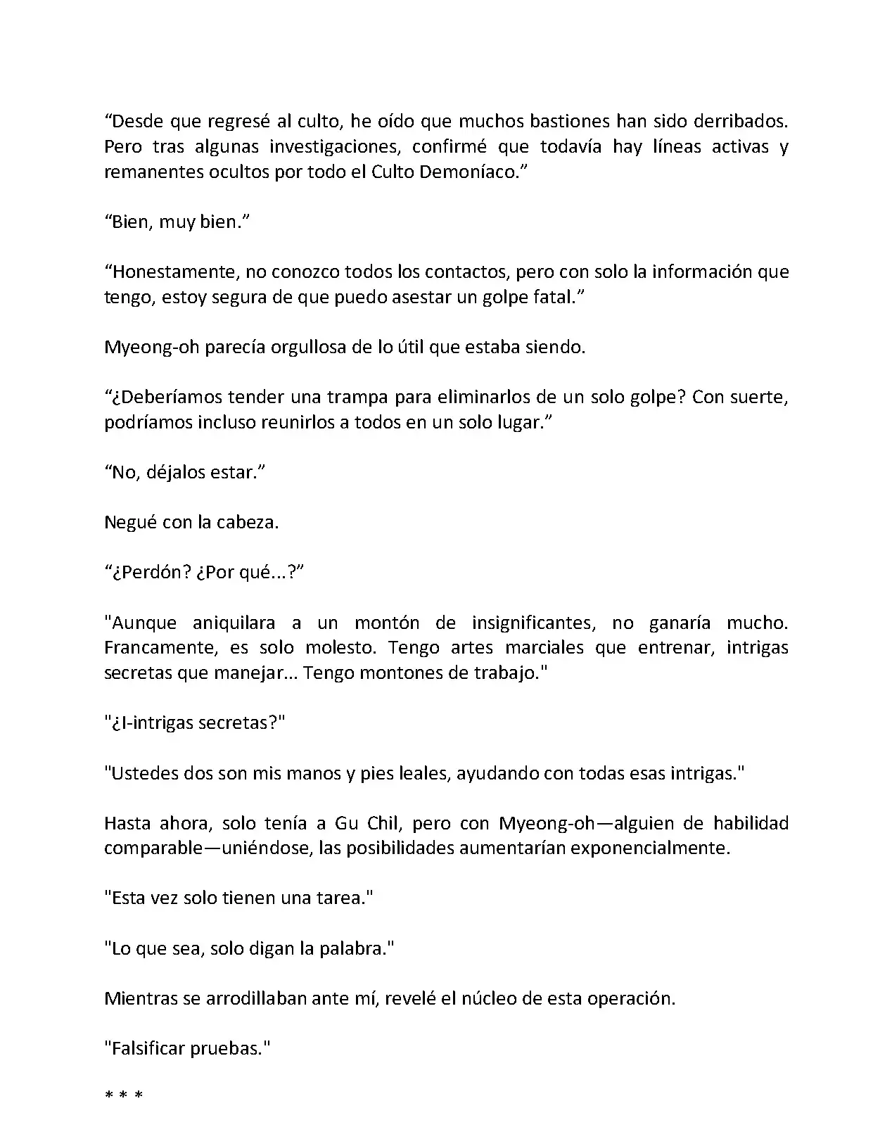 Mi Esposa es la Lider del Culto Demoniaco (Novela) - Capítulo 98 - Página 4 - LectorTMOo
