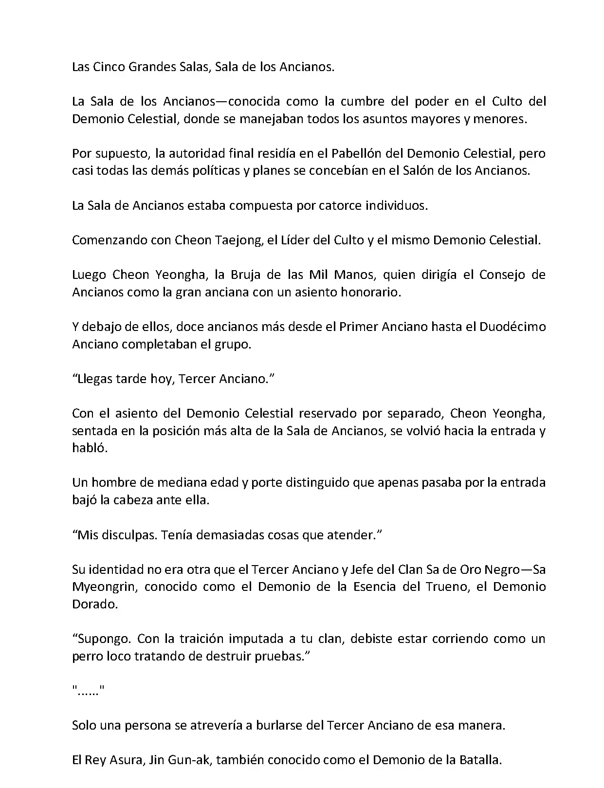 Mi Esposa es la Lider del Culto Demoniaco (Novela) - Capítulo 98 - Página 5 - LectorTMOo