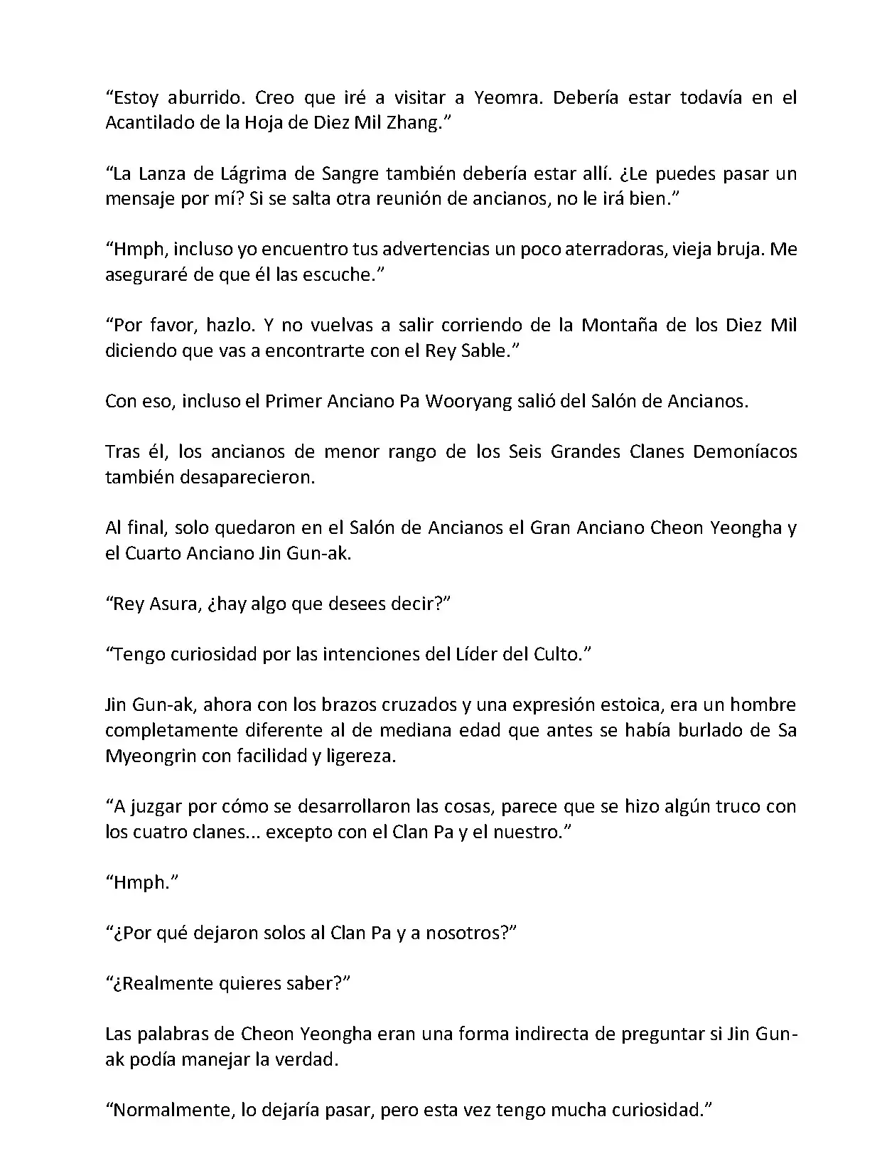 Mi Esposa es la Lider del Culto Demoniaco (Novela) - Capítulo 99 - Página 3 - LectorTMOo