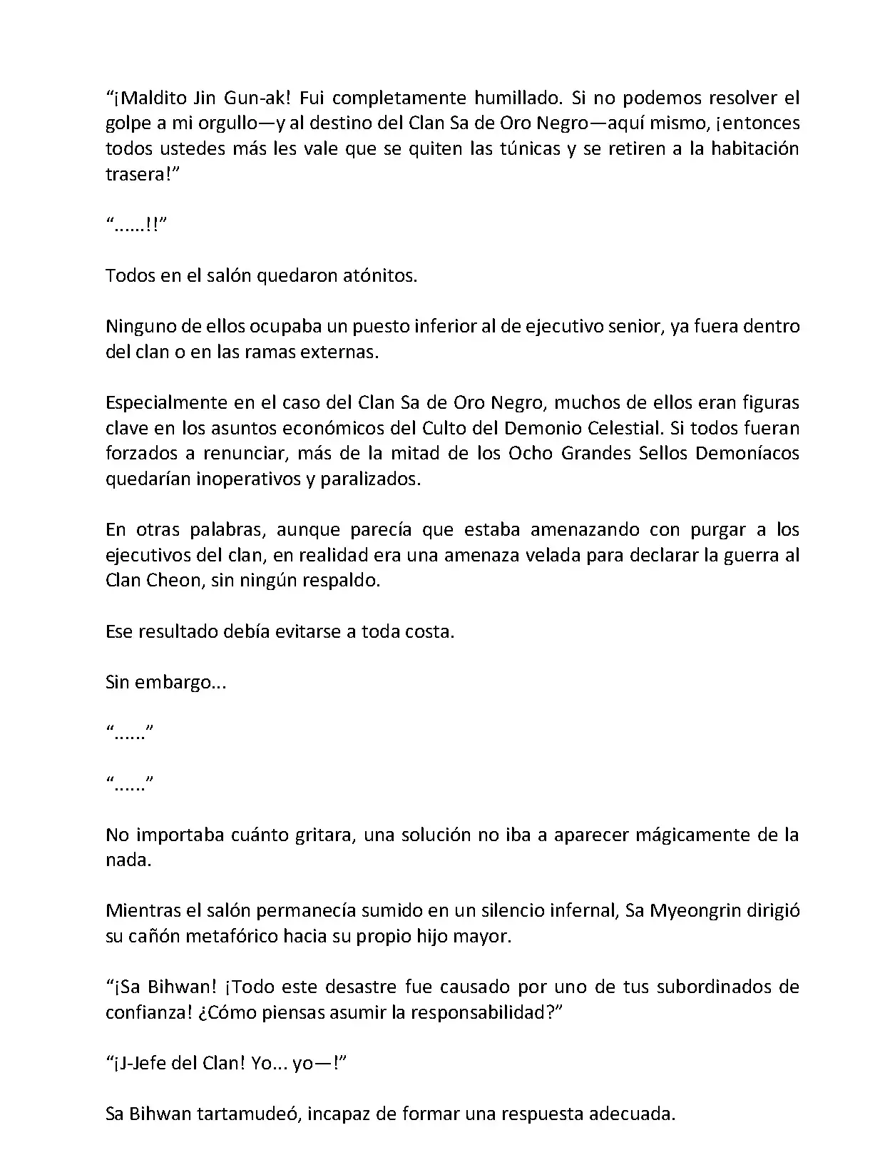 Mi Esposa es la Lider del Culto Demoniaco (Novela) - Capítulo 99 - Página 9 - LectorTMOo