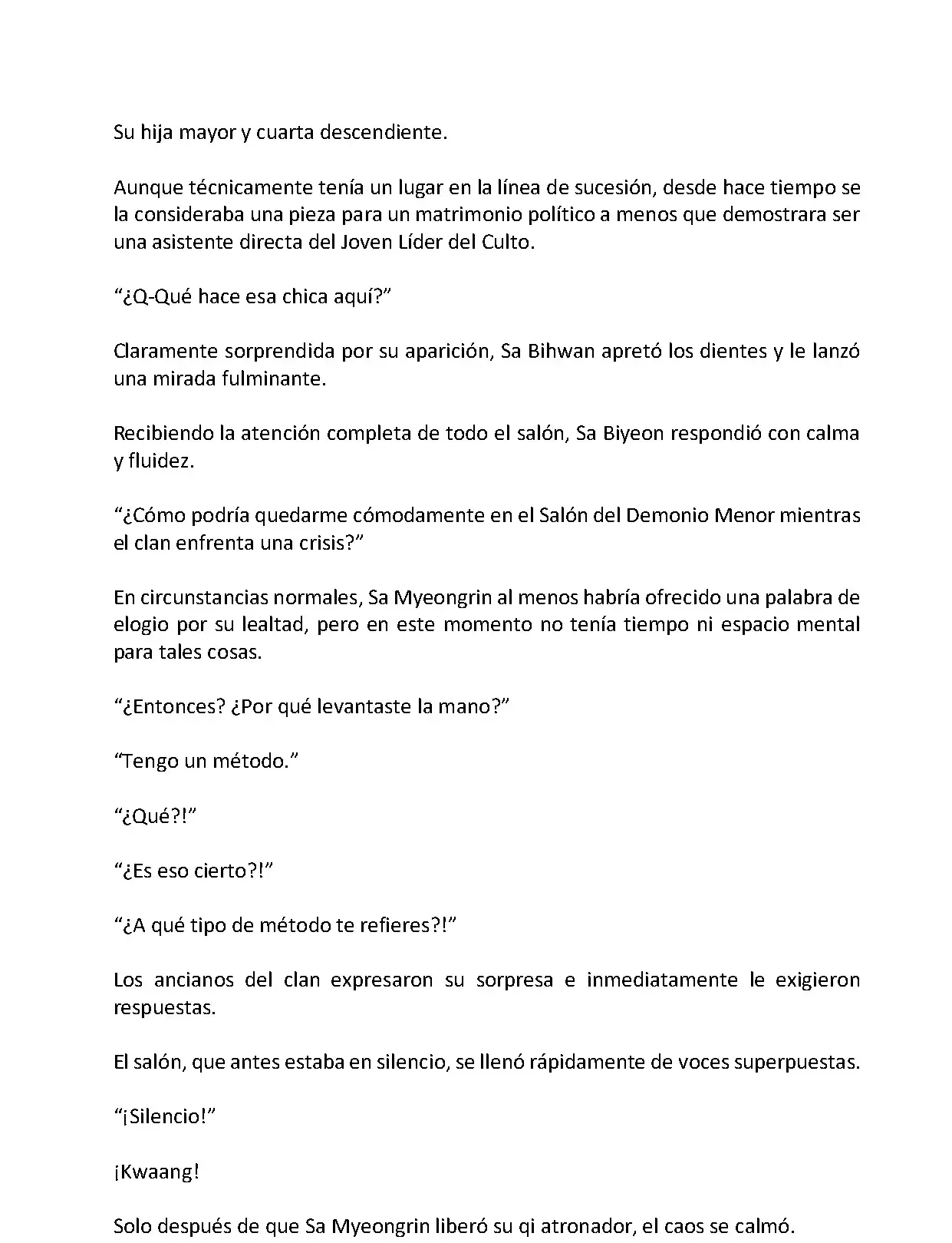 Mi Esposa es la Lider del Culto Demoniaco (Novela) - Capítulo 99 - Página 11 - LectorTMOo
