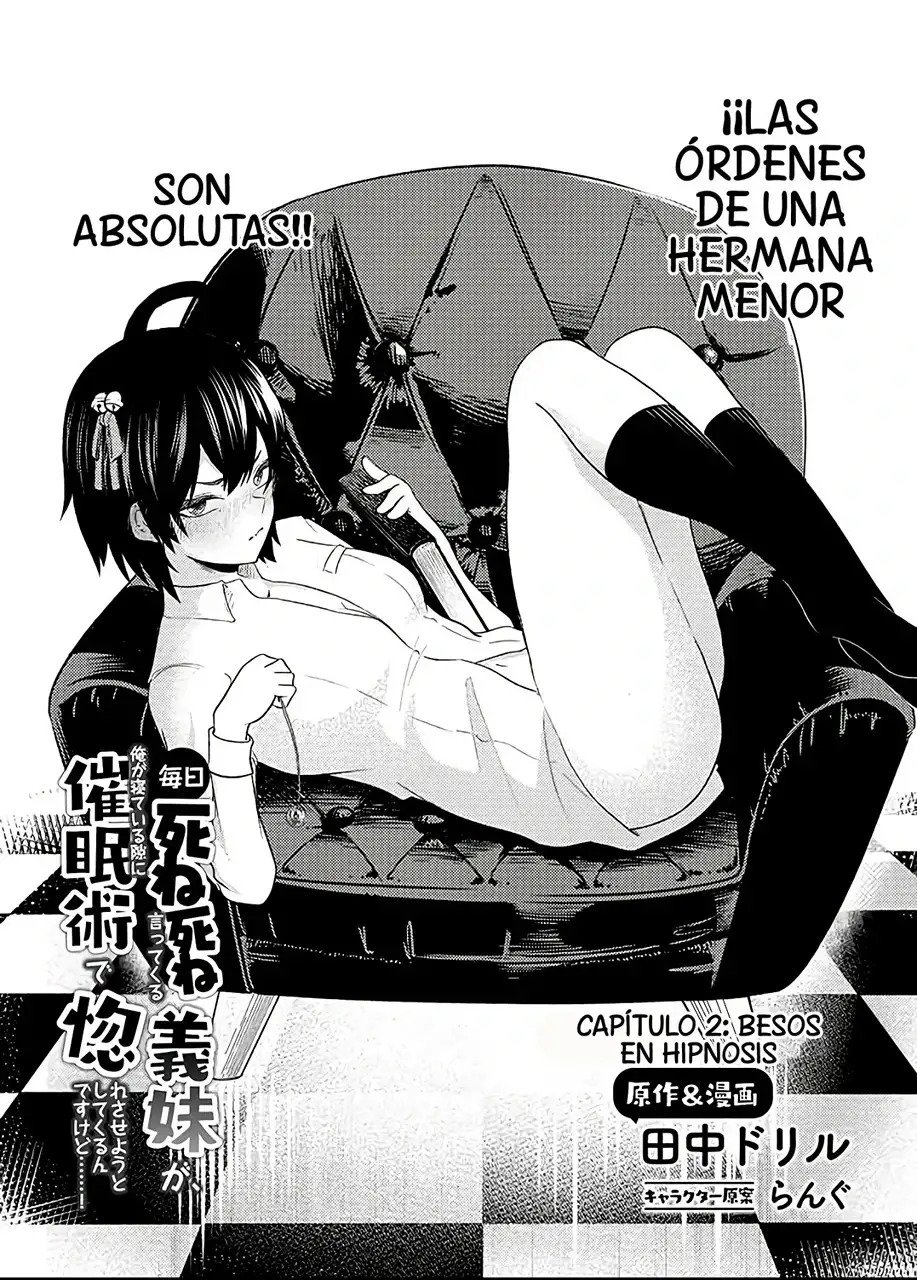¡Mi hermanastra, que me dice "muerete, muerete" todos los dias, intenta hipnotizarme para que me enamore de ella mientras dormia...! - Capítulo 2 - Página 2 - LectorTMOo
