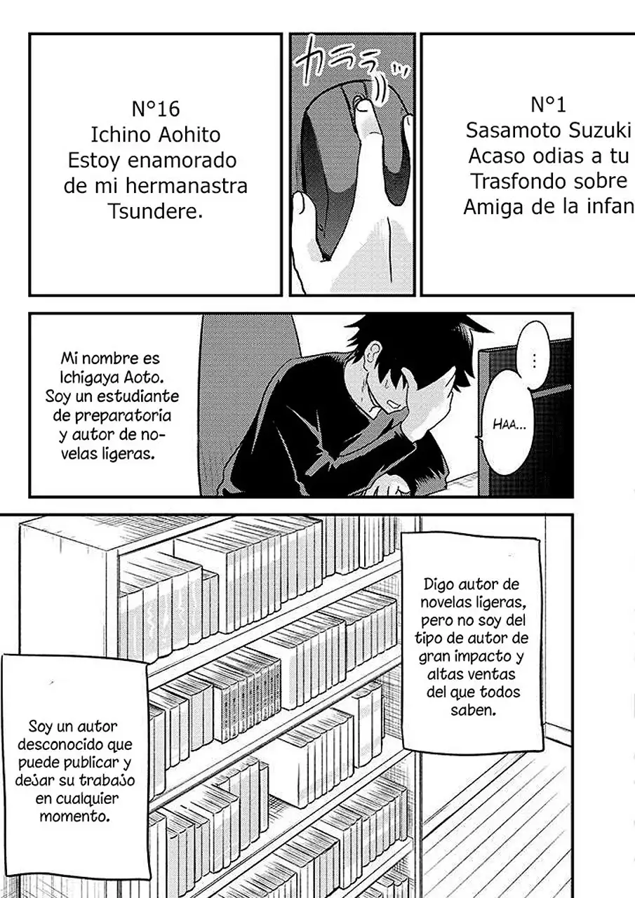 ¡Mi hermanastra, que me dice "muerete, muerete" todos los dias, intenta hipnotizarme para que me enamore de ella mientras dormia...! - Capítulo 3 - Página 5 - LectorTMOo