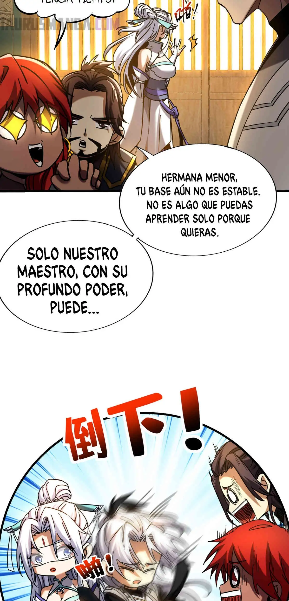 ¡Mientras mis discipulos se matan entrenando, yo me relajo! - Capítulo 100 - Página 8 - LectorTMOo