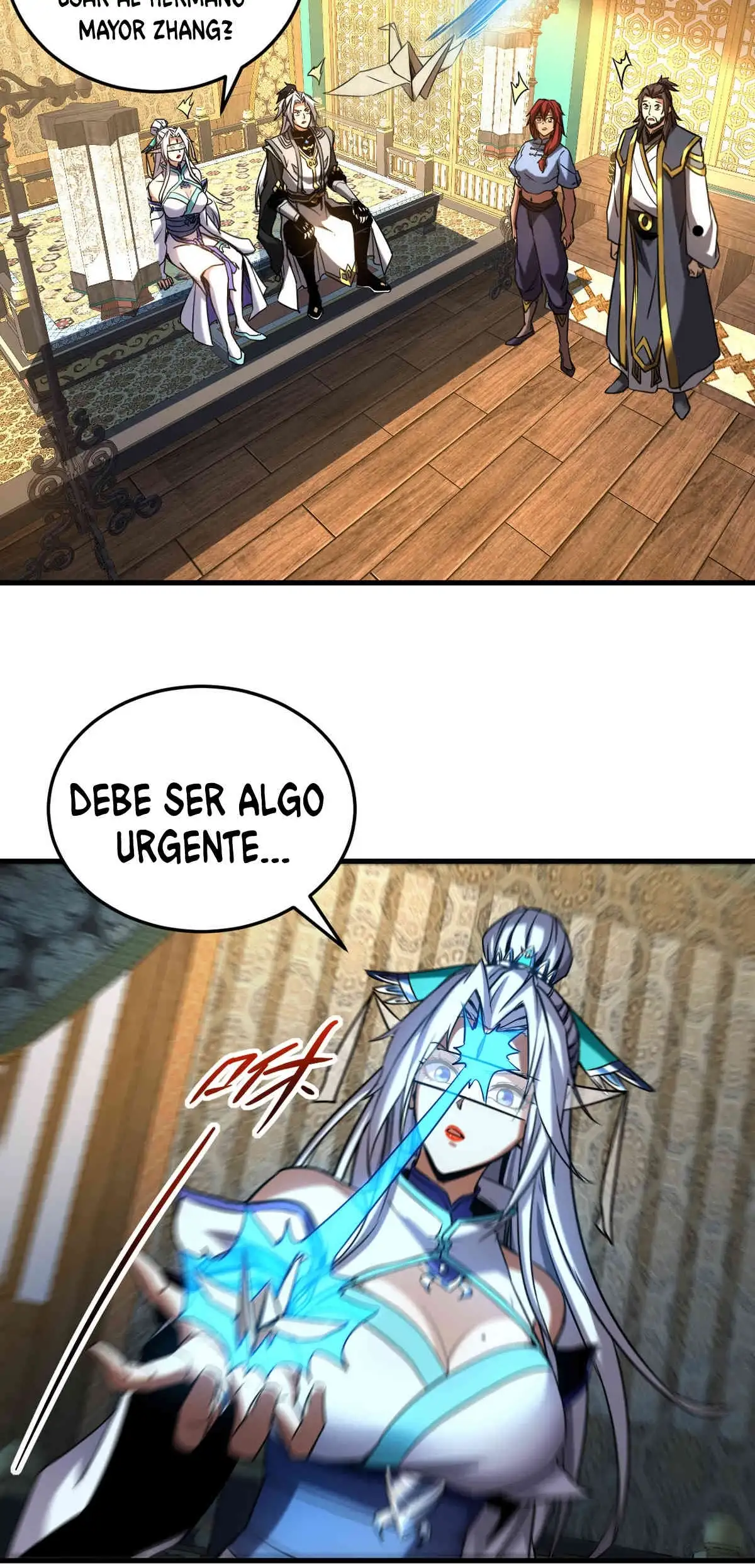 ¡Mientras mis discipulos se matan entrenando, yo me relajo! - Capítulo 100 - Página 17 - LectorTMOo