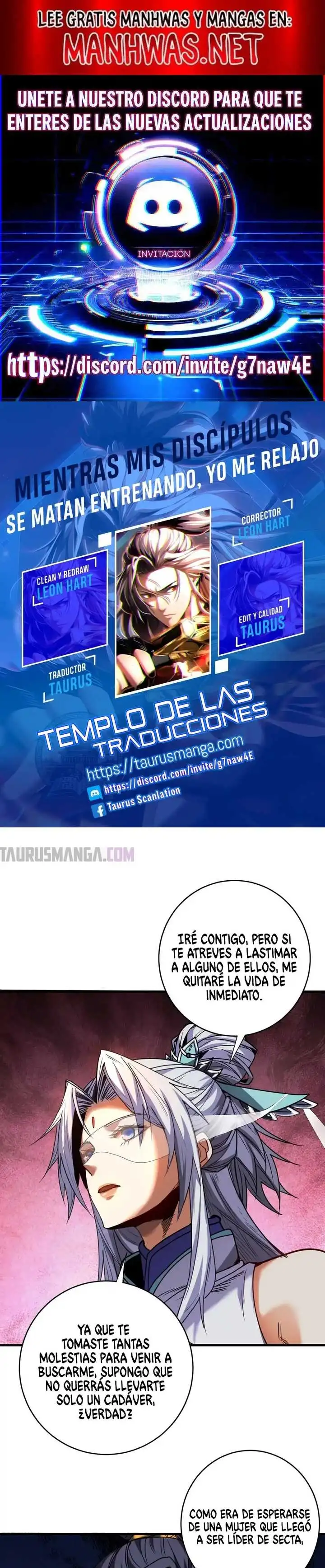 ¡Mientras mis discipulos se matan entrenando, yo me relajo! - Capítulo 119 - Página 1 - LectorTMOo