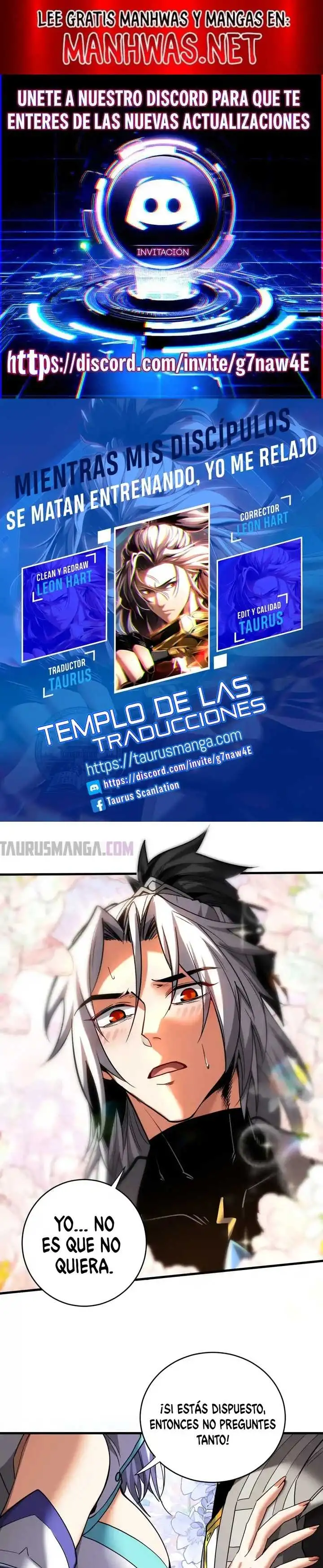 ¡Mientras mis discipulos se matan entrenando, yo me relajo! - Capítulo 127 - Página 1 - LectorTMOo