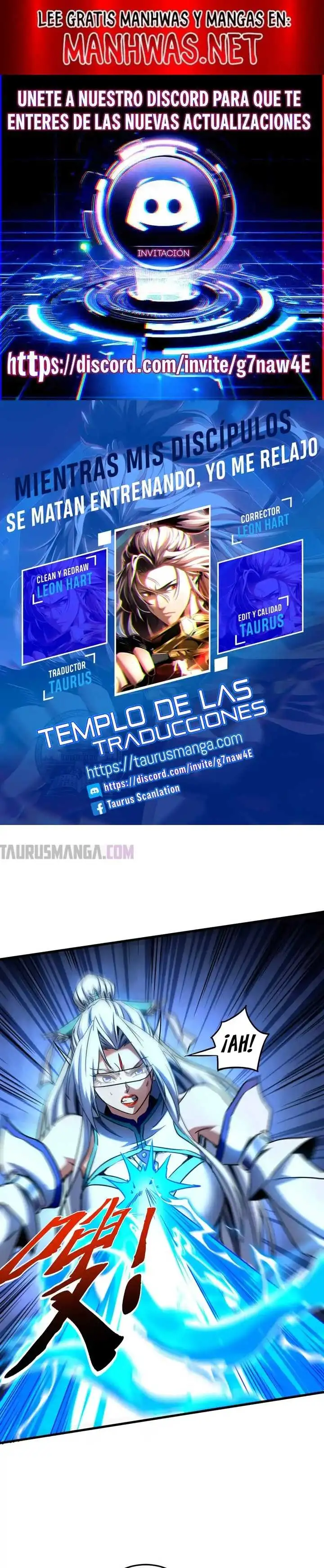 ¡Mientras mis discipulos se matan entrenando, yo me relajo! - Capítulo 128 - Página 1 - LectorTMOo