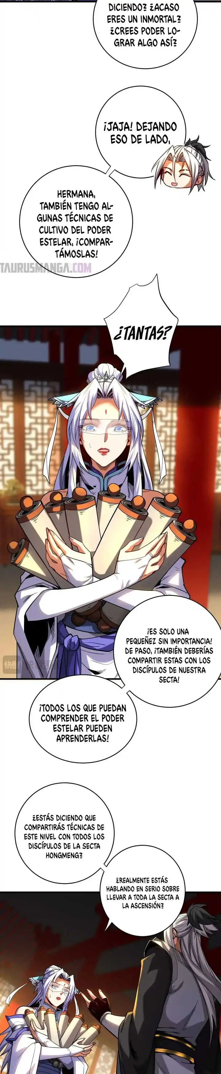 ¡Mientras mis discipulos se matan entrenando, yo me relajo! - Capítulo 129 - Página 9 - LectorTMOo