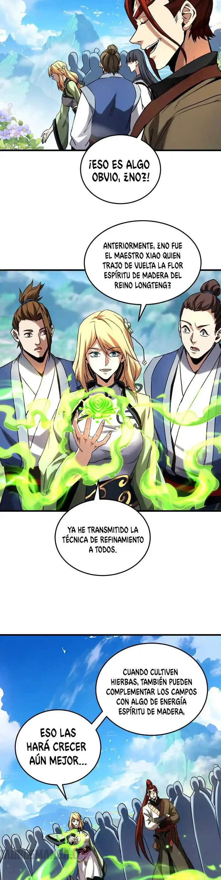 ¡Mientras mis discipulos se matan entrenando, yo me relajo! - Capítulo 129 - Página 15 - LectorTMOo