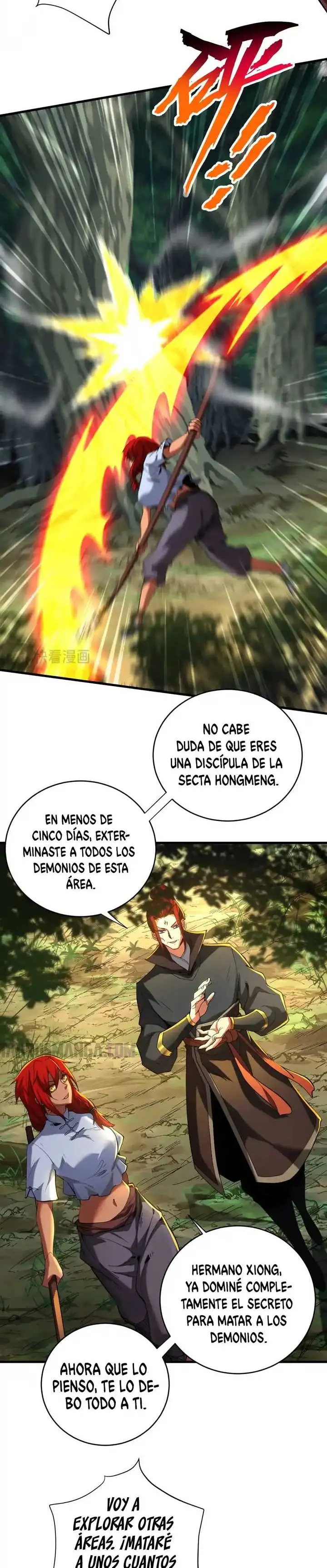 ¡Mientras mis discipulos se matan entrenando, yo me relajo! - Capítulo 134 - Página 14 - LectorTMOo