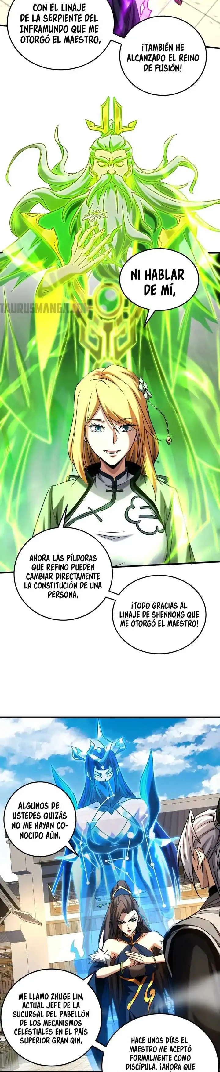 ¡Mientras mis discipulos se matan entrenando, yo me relajo! - Capítulo 140 - Página 9 - LectorTMOo