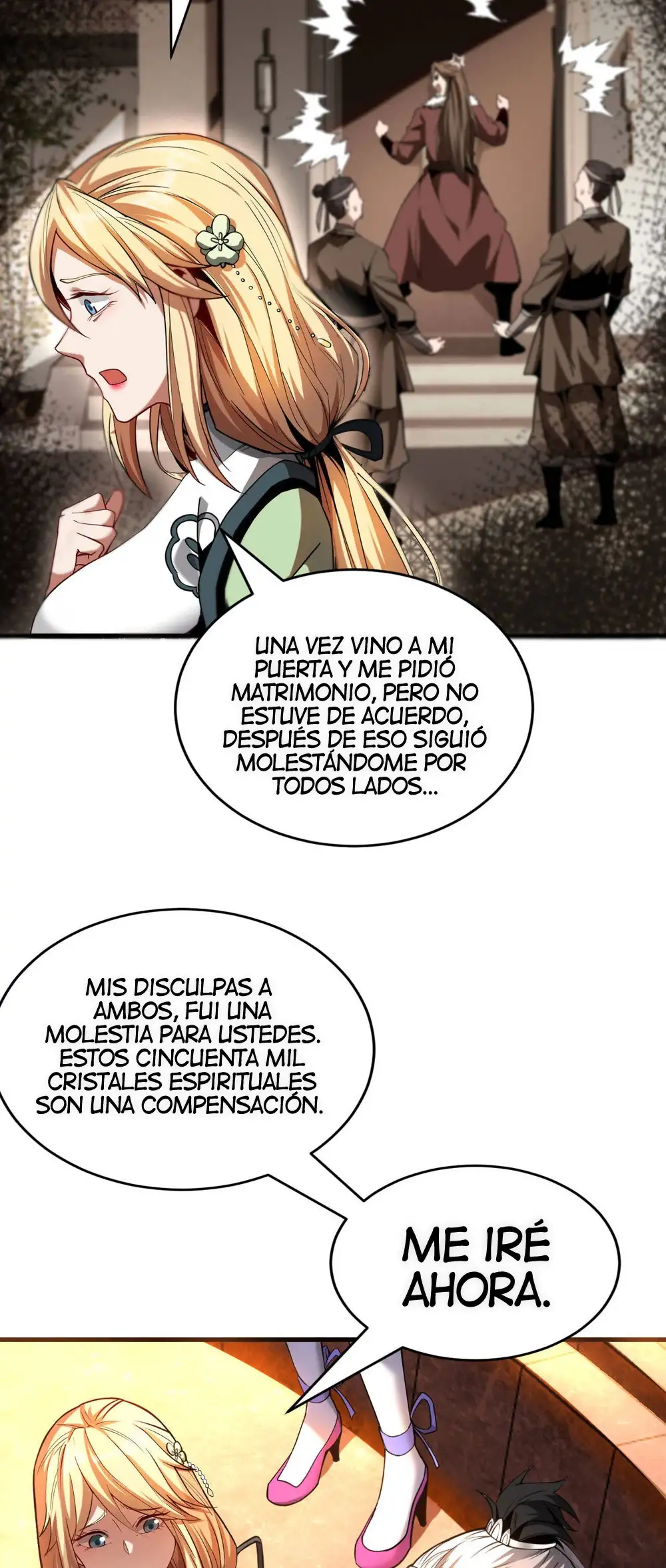 ¡Mientras mis discipulos se matan entrenando, yo me relajo! - Capítulo 15 - Página 17 - LectorTMOo