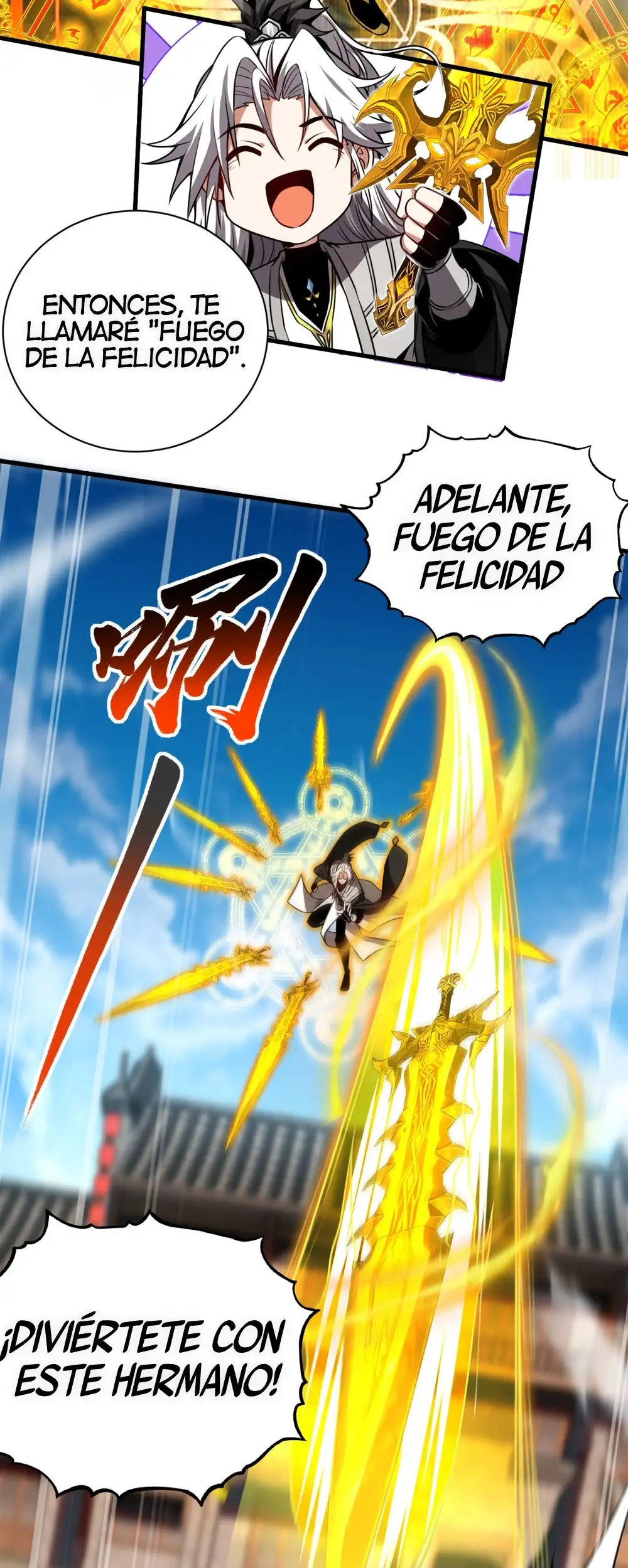 ¡Mientras mis discipulos se matan entrenando, yo me relajo! - Capítulo 17 - Página 20 - LectorTMOo