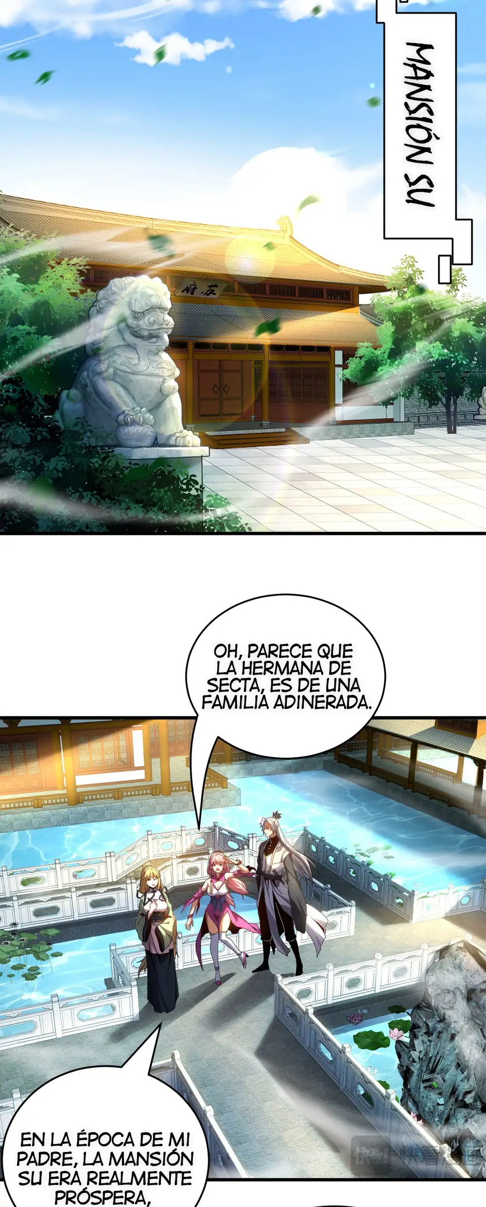¡Mientras mis discipulos se matan entrenando, yo me relajo! - Capítulo 18 - Página 14 - LectorTMOo