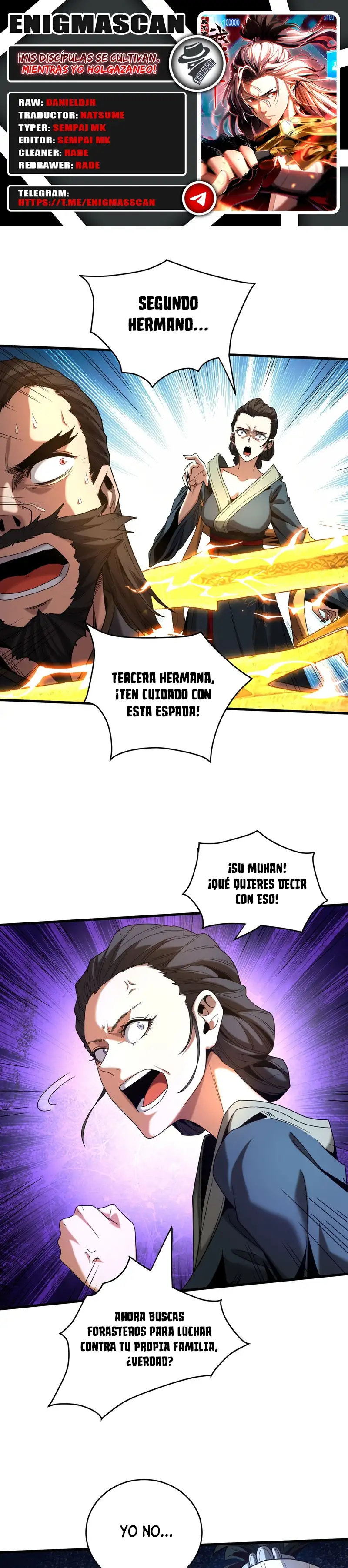 ¡Mientras mis discipulos se matan entrenando, yo me relajo! - Capítulo 19 - Página 1 - LectorTMOo