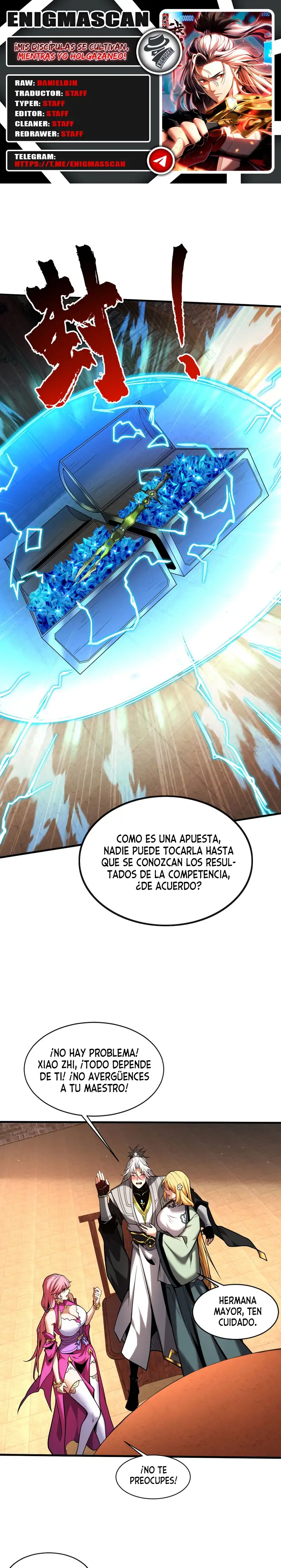¡Mientras mis discipulos se matan entrenando, yo me relajo! - Capítulo 24 - Página 1 - LectorTMOo