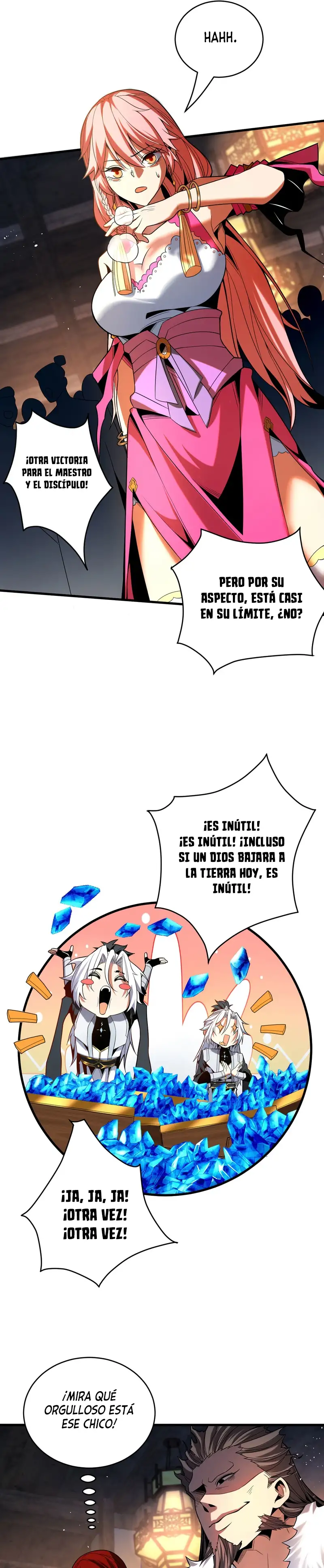 ¡Mientras mis discipulos se matan entrenando, yo me relajo! - Capítulo 24 - Página 13 - LectorTMOo