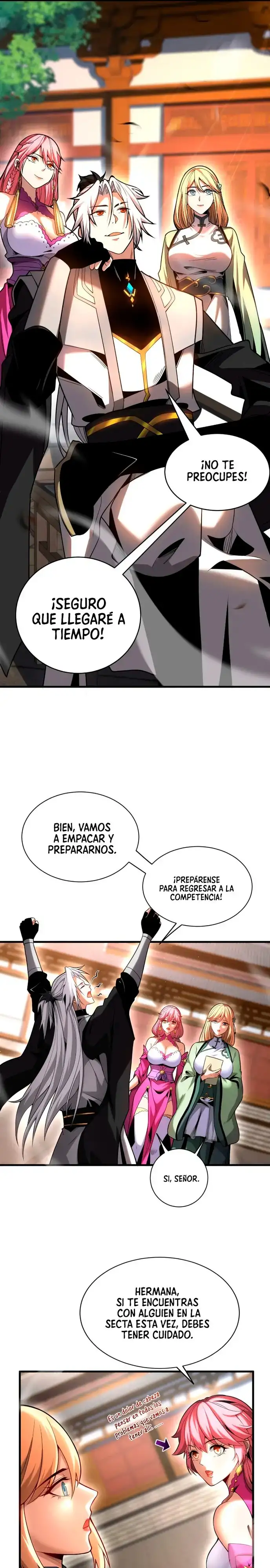 ¡Mientras mis discipulos se matan entrenando, yo me relajo! - Capítulo 32 - Página 8 - LectorTMOo