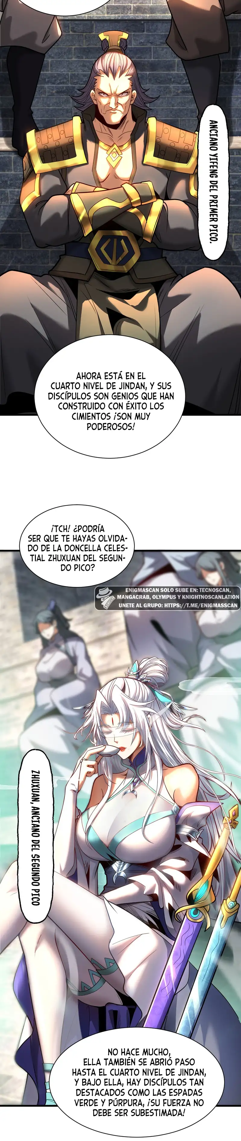 ¡Mientras mis discipulos se matan entrenando, yo me relajo! - Capítulo 33 - Página 8 - LectorTMOo