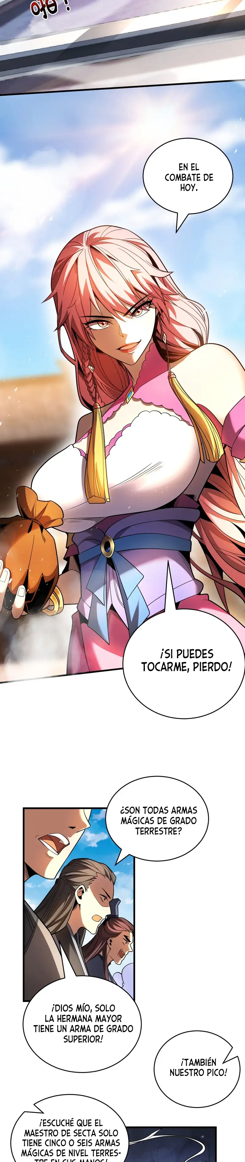 ¡Mientras mis discipulos se matan entrenando, yo me relajo! - Capítulo 35 - Página 14 - LectorTMOo