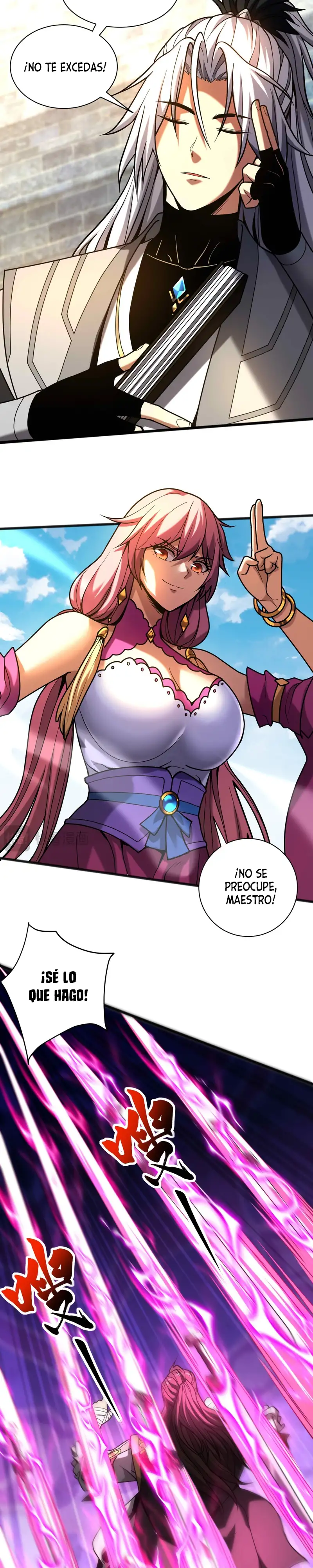 ¡Mientras mis discipulos se matan entrenando, yo me relajo! - Capítulo 36 - Página 14 - LectorTMOo