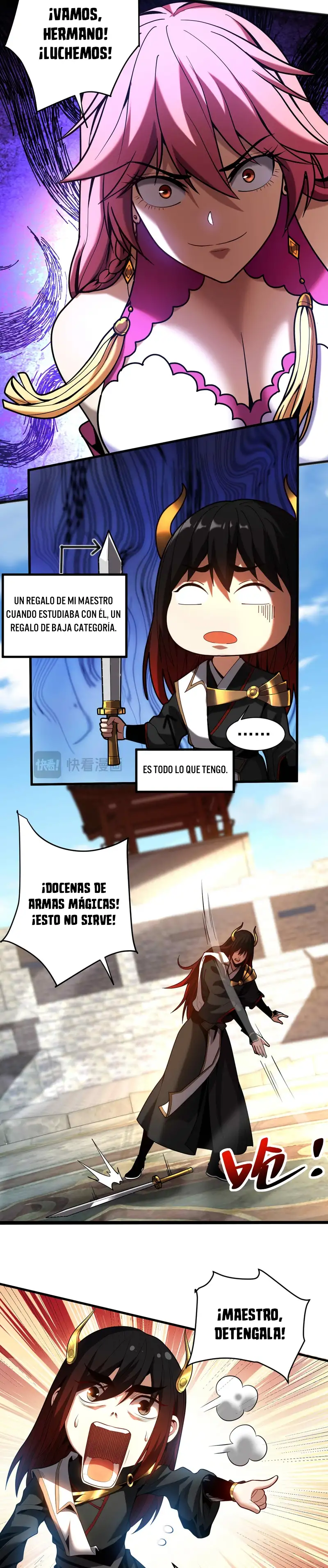 ¡Mientras mis discipulos se matan entrenando, yo me relajo! - Capítulo 37 - Página 11 - LectorTMOo