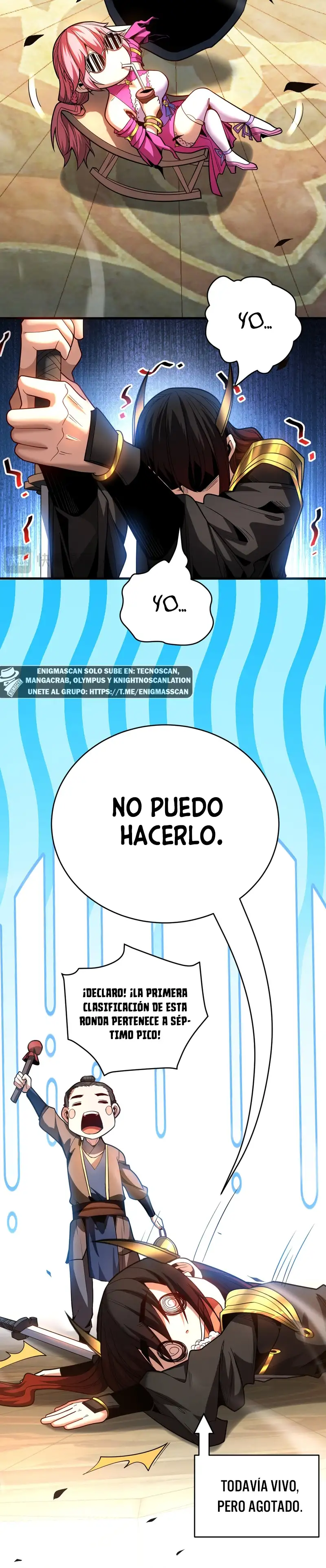 ¡Mientras mis discipulos se matan entrenando, yo me relajo! - Capítulo 38 - Página 8 - LectorTMOo