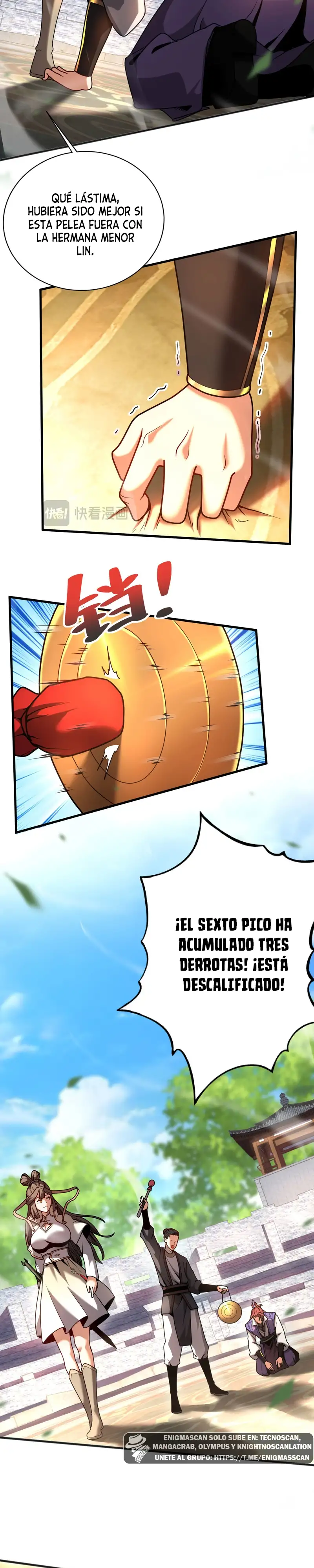 ¡Mientras mis discipulos se matan entrenando, yo me relajo! - Capítulo 39 - Página 8 - LectorTMOo