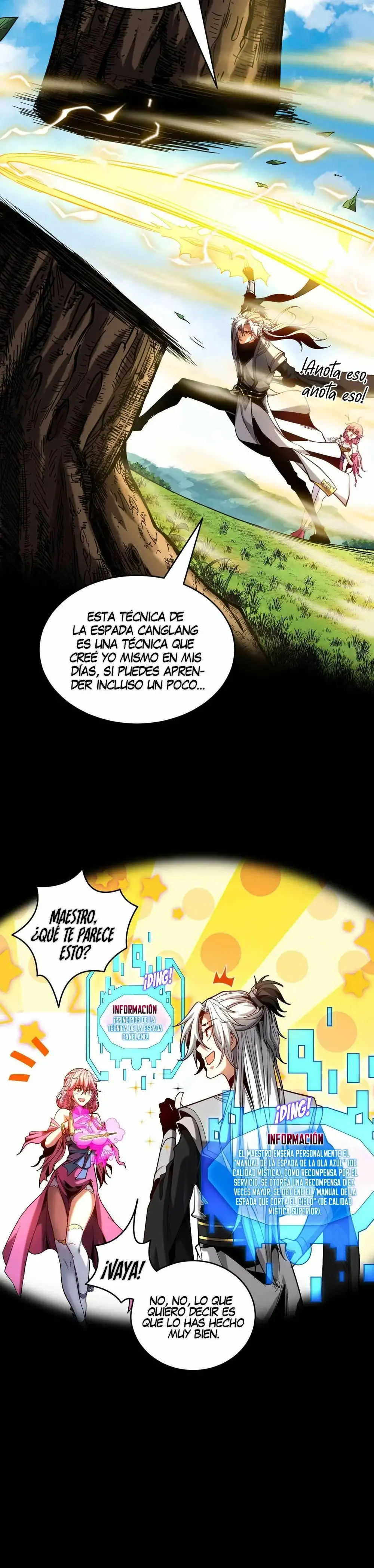 ¡Mientras mis discipulos se matan entrenando, yo me relajo! - Capítulo 4 - Página 25 - LectorTMOo