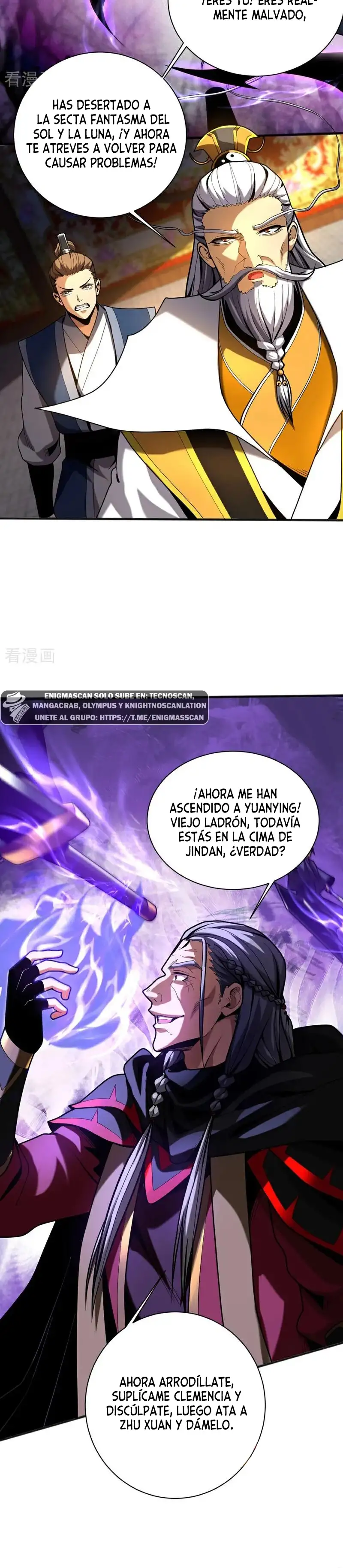 ¡Mientras mis discipulos se matan entrenando, yo me relajo! - Capítulo 40 - Página 8 - LectorTMOo