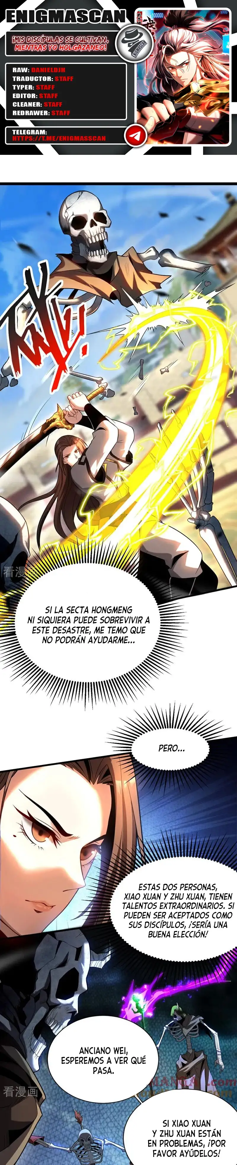¡Mientras mis discipulos se matan entrenando, yo me relajo! - Capítulo 42 - Página 1 - LectorTMOo