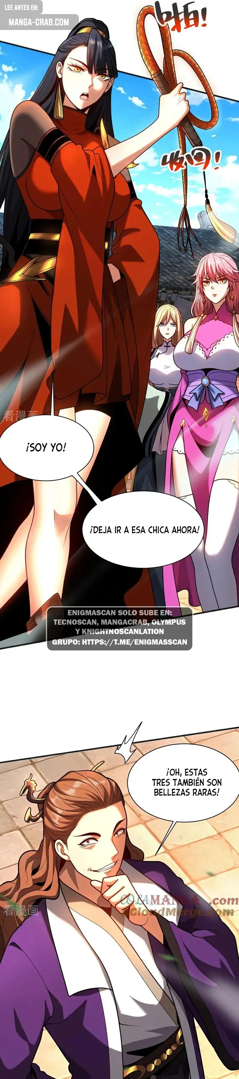 ¡Mientras mis discipulos se matan entrenando, yo me relajo! - Capítulo 54 - Página 1 - LectorTMOo