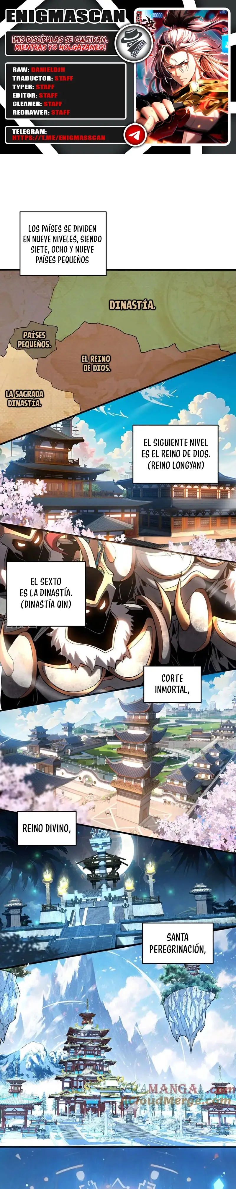 ¡Mientras mis discipulos se matan entrenando, yo me relajo! - Capítulo 57 - Página 1 - LectorTMOo