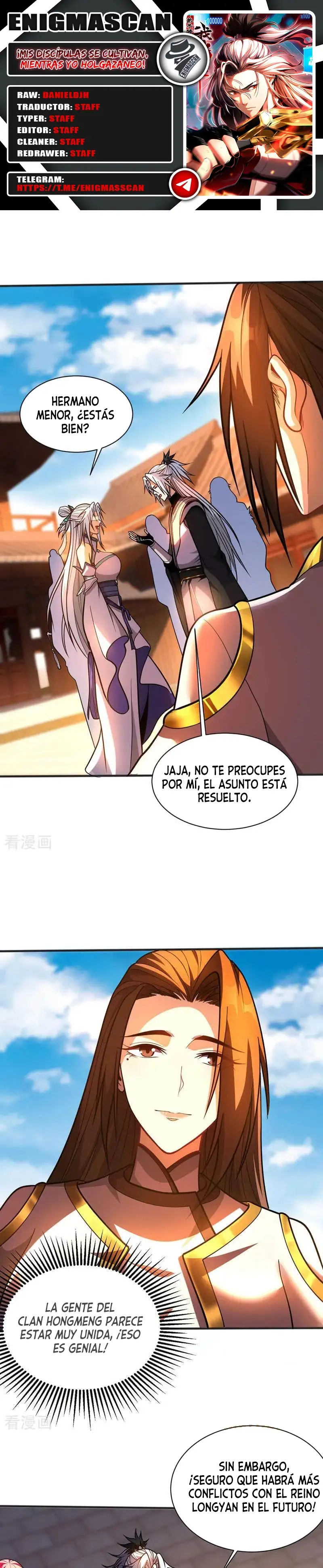 ¡Mientras mis discipulos se matan entrenando, yo me relajo! - Capítulo 60 - Página 1 - LectorTMOo