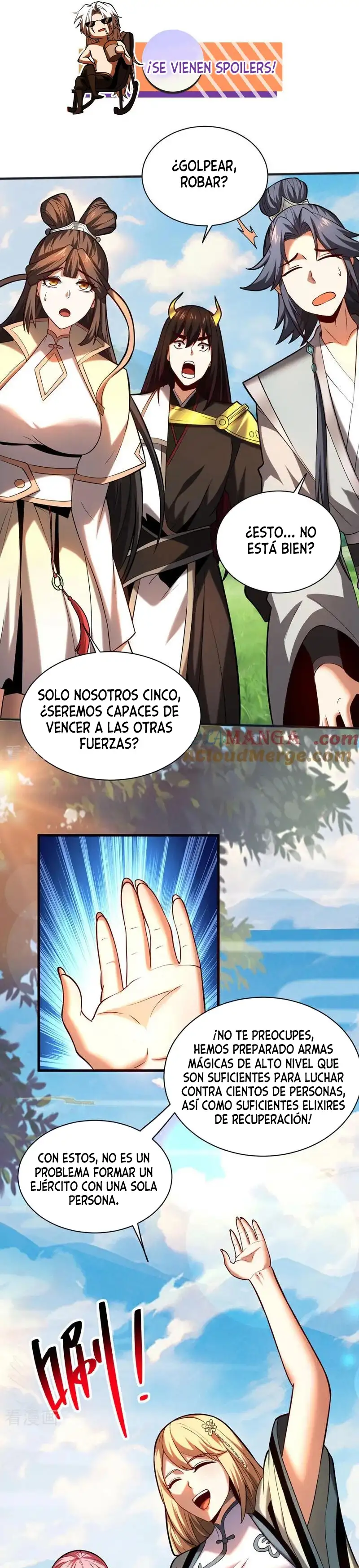 ¡Mientras mis discipulos se matan entrenando, yo me relajo! - Capítulo 60 - Página 17 - LectorTMOo