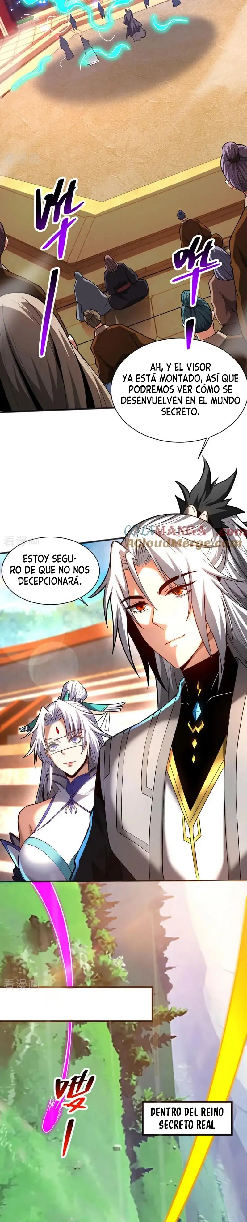 ¡Mientras mis discipulos se matan entrenando, yo me relajo! - Capítulo 61 - Página 8 - LectorTMOo