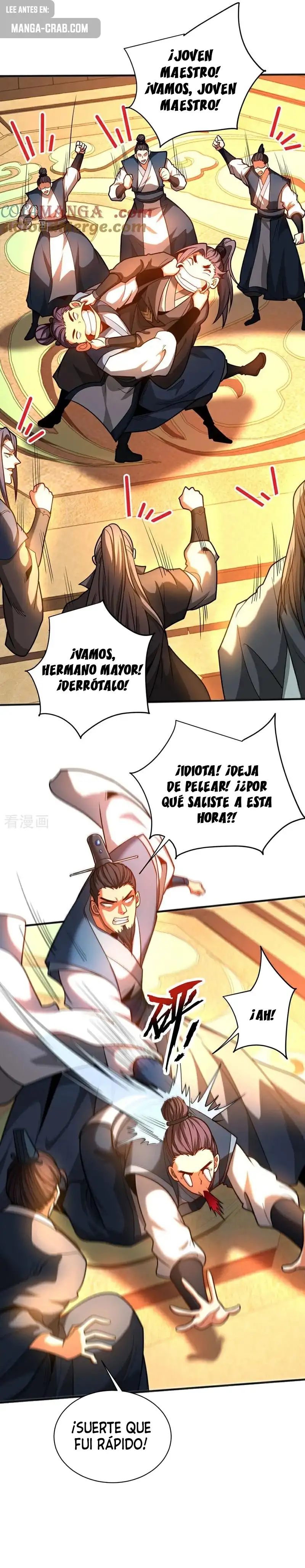 ¡Mientras mis discipulos se matan entrenando, yo me relajo! - Capítulo 63 - Página 7 - LectorTMOo