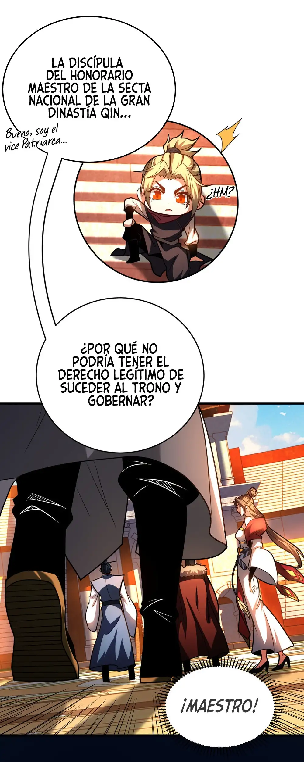 ¡Mientras mis discipulos se matan entrenando, yo me relajo! - Capítulo 68 - Página 17 - LectorTMOo