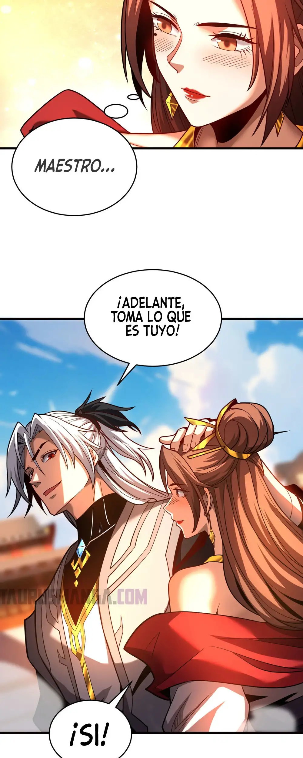 ¡Mientras mis discipulos se matan entrenando, yo me relajo! - Capítulo 68 - Página 21 - LectorTMOo