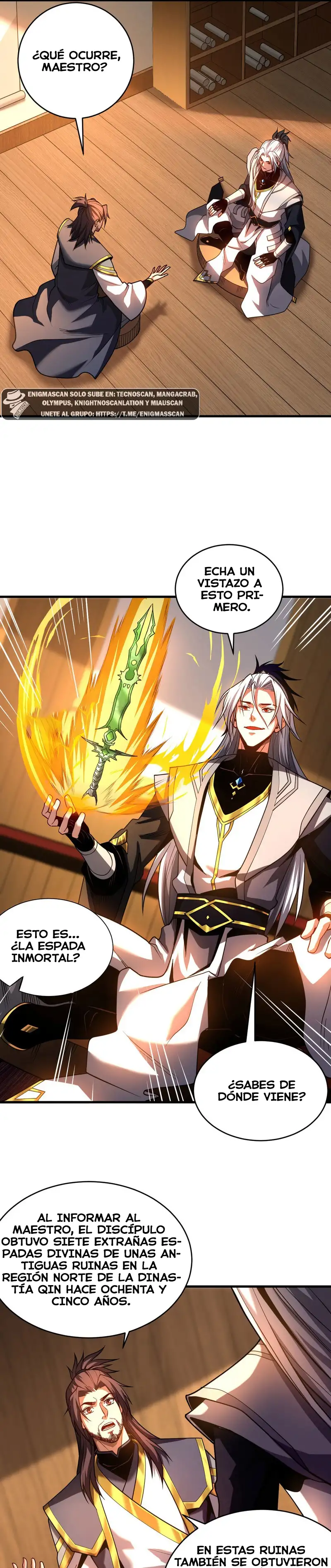 ¡Mientras mis discipulos se matan entrenando, yo me relajo! - Capítulo 74 - Página 7 - LectorTMOo