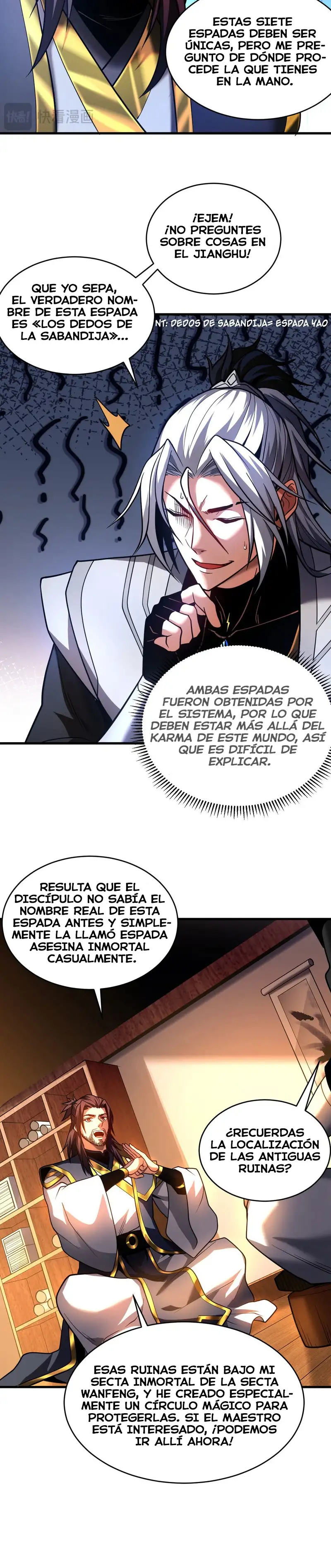 ¡Mientras mis discipulos se matan entrenando, yo me relajo! - Capítulo 74 - Página 9 - LectorTMOo