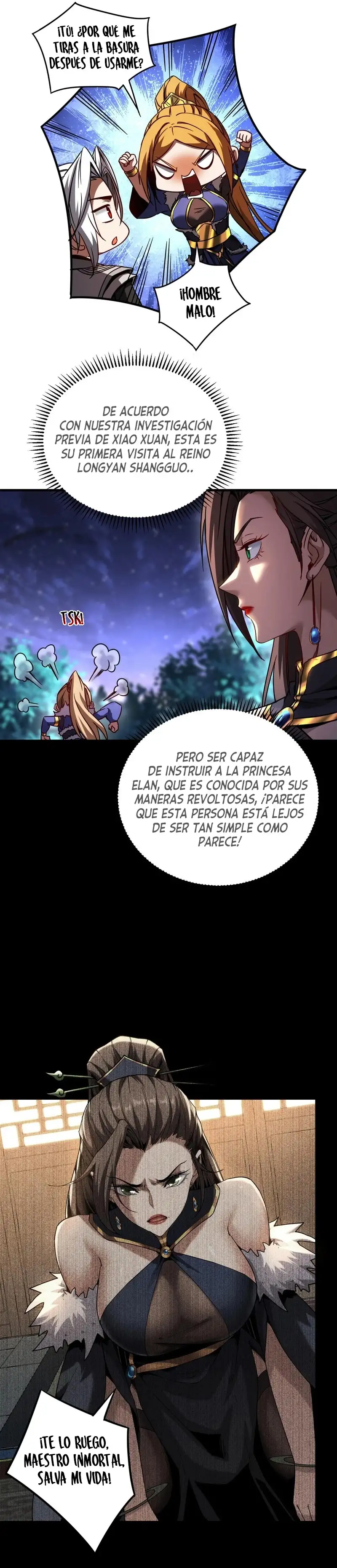 ¡Mientras mis discipulos se matan entrenando, yo me relajo! - Capítulo 92 - Página 8 - LectorTMOo