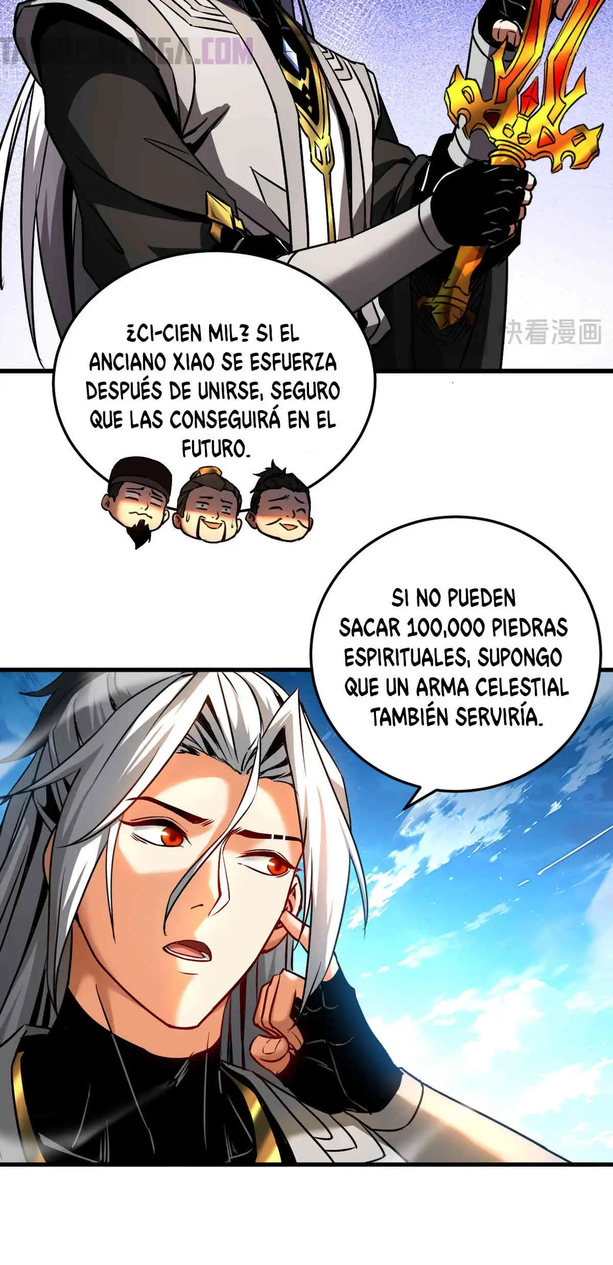 ¡Mientras mis discipulos se matan entrenando, yo me relajo! - Capítulo 98 - Página 18 - LectorTMOo