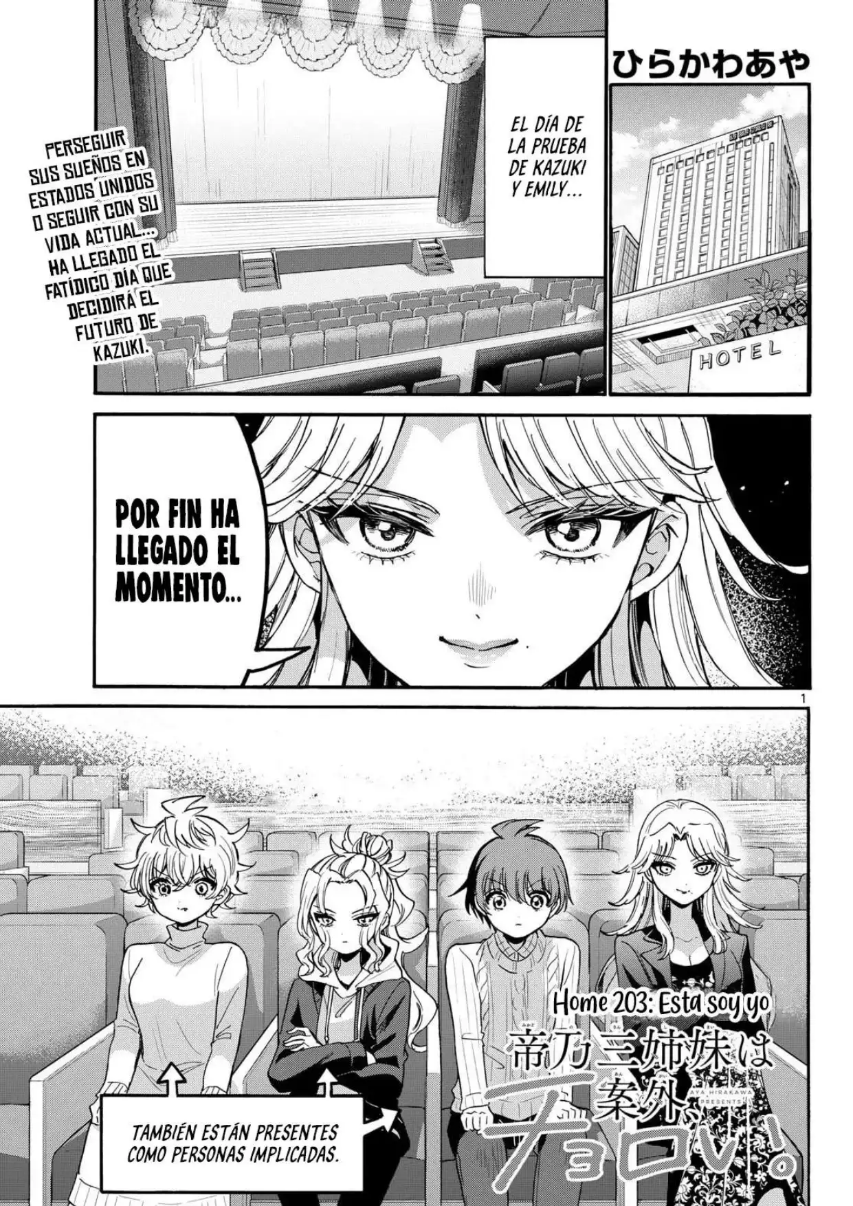 Mikadono Sanshimai wa Angai, Choroi. - Capítulo 203 - Página 1 - LectorTMOo